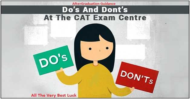 do-and-dont-cat-2016-exam-instructions-cat-common-admission-test-center-iim-bangalore-admit-card-mistake-to-avoid-at-time-of-examination