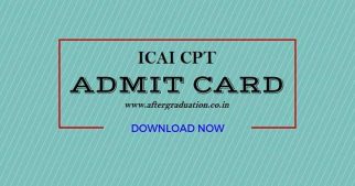 ICAI Released CA CPT June 2018 Admit Cards Released @icaiexam.icai.org, Exam On June 17