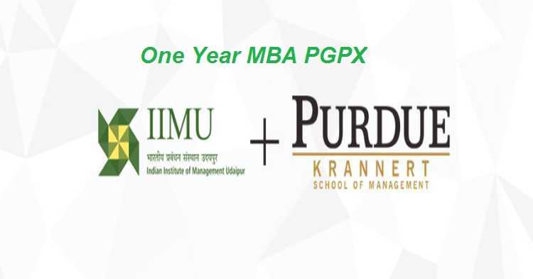IIM Udaipur PGPX - Dual Degree from IIM Udaipur & Purdue University, USA