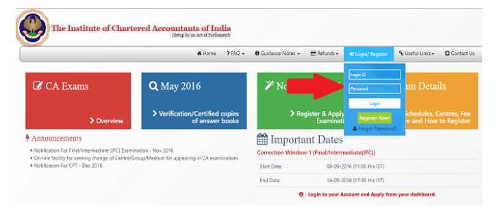 CA Intermediate (IPC) and Final November 2017 Examination Admit Cards Released