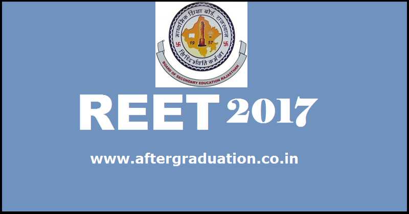 REET 2017 Application Form Submission Starts from 6th Nov for Government teacher post in Rajasthan