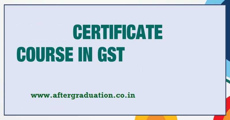 ICAI (ICMAI) Launches Certificate Course on GST, Goods and Service Tax