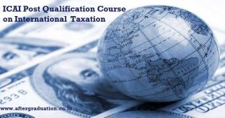 INTT-AT, ICAI Post qualification course PQC In International Taxation– Assessment Test INTT-AT Nov 2018 Details