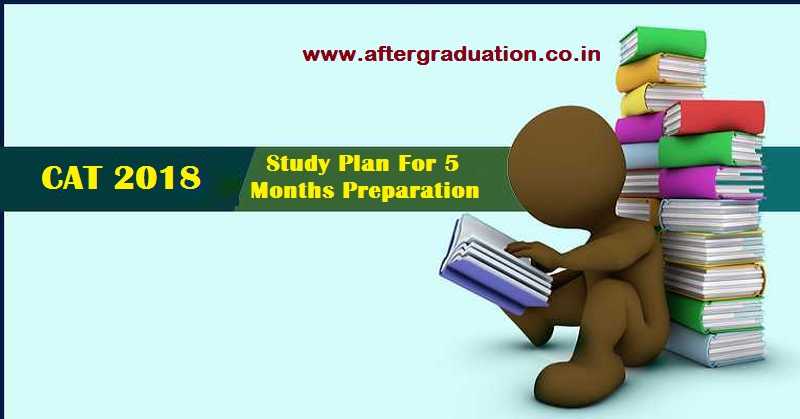 How to Prepare For CAT 2018 in 5 Months? Study Plan for CAT Preparation