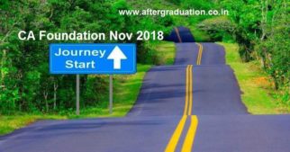 ICAI Announced CA Foundation Nov 2018 Examination Dates And Details