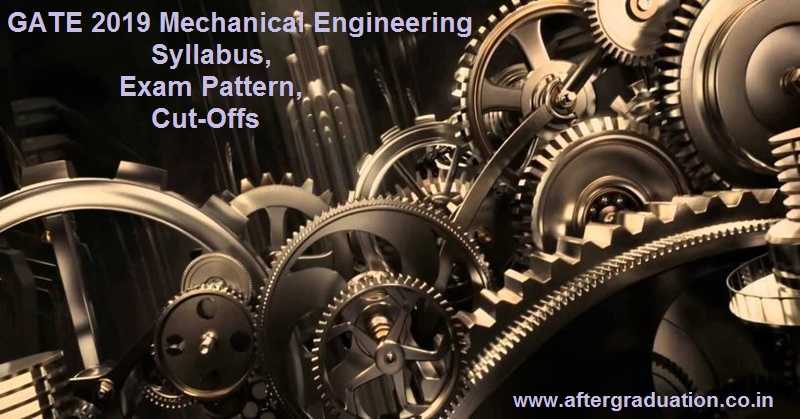 GATE 2019 Mechanical Engineering Exam Pattern, Syllabus, Cutoff, GATE preparation tips, GATE Mechanical Engineering