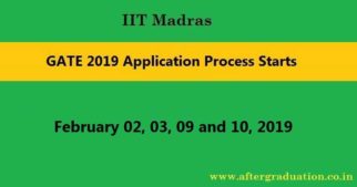 GATE 2019 Application Process Starts @gate.iitm.ac.in, Apply Before 21st Sept. Check GATE 2019 Important Dates, Eligibility Criteria, Exam Pattern, PSU Recruitment