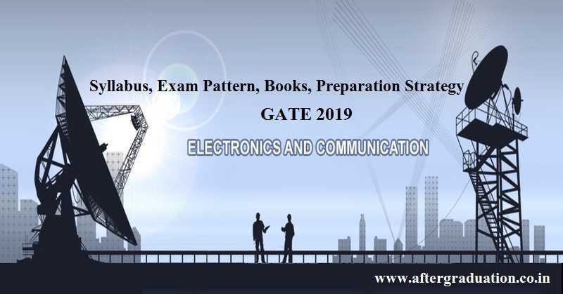 GATE 2019 ECE Syllabus, GATE 2019 ECE Exam Pattern, Reference Books to prepare GATE 2019 ECE and Preparation Tips for better GATE Score