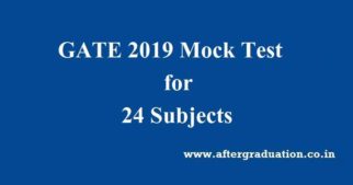 GATE 2019 Mock Test Released For 24 Subjects On gate.iitm.ac.in By IIT Madras, GATE 2019 preparation