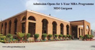 Admissions Open for MDI Gurgaon 1-Year MBA Programme NMP and PGP-EM 2019