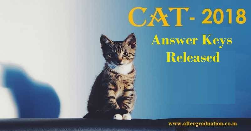 CAT 2018 Answer Keys released by IIM Calcutta: Check IIM admission procedure, how to download cat 2018 answer keys and question paper