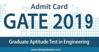 IIT Madras released GATE 2019 admit card. How to Download GATE 2019 Admit Card?