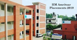 IIM Amritsar Placements 2019: 100% placement for its PGP 2017-19 batch, with substantial growth in IIM Amritsar campus placement statistics