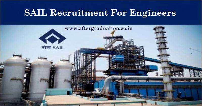 Steel Authority of India, SAIL Recruitment through GATE 2019 for 142 Management Trainee (Technical) MT post, eligibility criteria, Salary, SAIL Application and selection process, Engineering Jobs