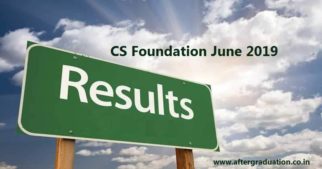 ICSI Announced CS Foundation June 2019 Result. All the Top-3 Spots are Clinched by Girls. Know how to Check CS Foundation Results, merit list