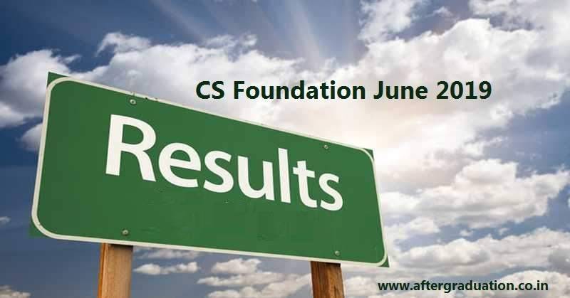 ICSI Announced CS Foundation June 2019 Result. All the Top-3 Spots are Clinched by Girls. Know how to Check CS Foundation Results, merit list