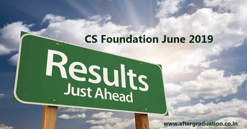 The Institute of Company Secretaries of India (ICSI) will announce the result for CS Foundation Programme June 2019 examination on July 25, 2019 at 11:00 am. Check Merit list, pass percentage and how to check the result