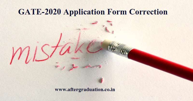 GATE 2020 Correction window Opened, Important Update for MTech/PSU Aspirants, IIT Delhi has begun the application correction window for GATE 2020 applicants to make changes in the Examination paper, exam city etc field in the GATE application form.