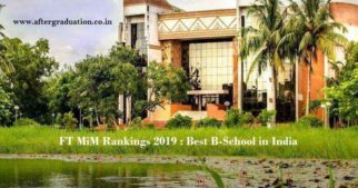 IIM Calcutta ranked as the best B-School in India followed by IIM Ahmedabad, IIM Bangalore, IIM Udaipur and IIM Indore in Financial Times Masters in Management Ranking 2019, St Gallen is ranked number 1 in the 15th edition of FT Masters in Management 2019 Rankings
