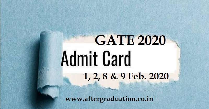 How to Download GATE 2020 Admit Card? Candidates applied successfully for GATE 2020 Exam can check the steps to download the GATE hall ticket 2020