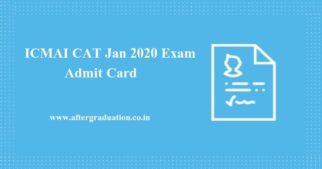 ICMAI CAT Admit Card Released For January 2020 Exam. An ICMAI Certificate in Accounting Technicians (CAT) Exam applicant can download the hall ticket for exam on 18 Jan 2020