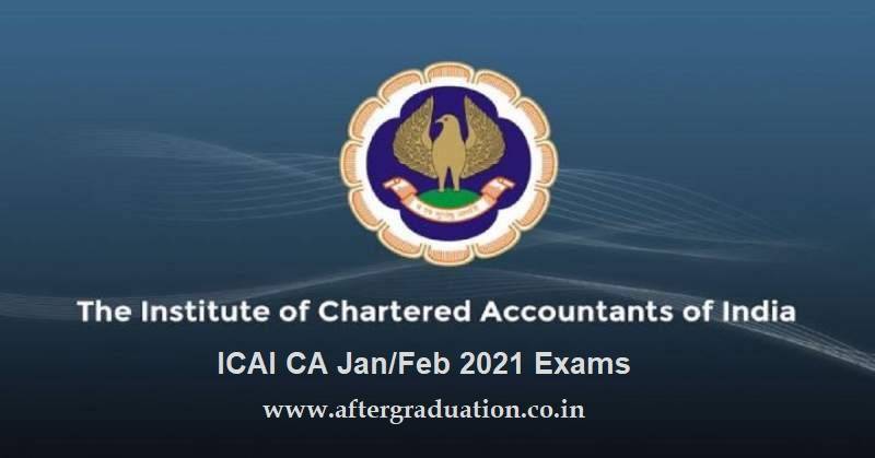 CA January 2021 Exam: ICAI Releases Opt-out Status, and Opens Window to Change Exam City For January-February 2021 CA Exams