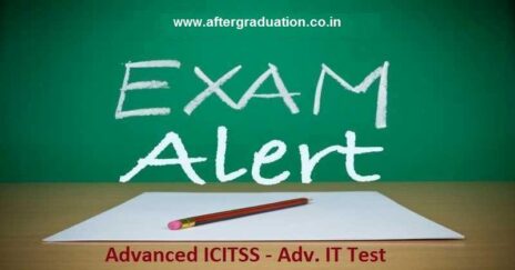 ICAI has announced to conduct computer-based MCQ based Advanced ICITSS - Adv. IT Test for CA Final Students, AICITSS-Adv IT Examination Form